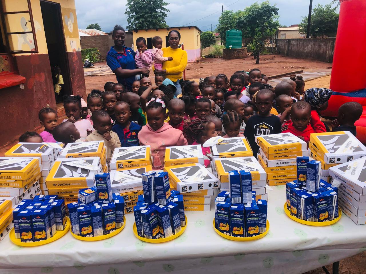 The Restoration Day Care Centre community gathered for a special day
